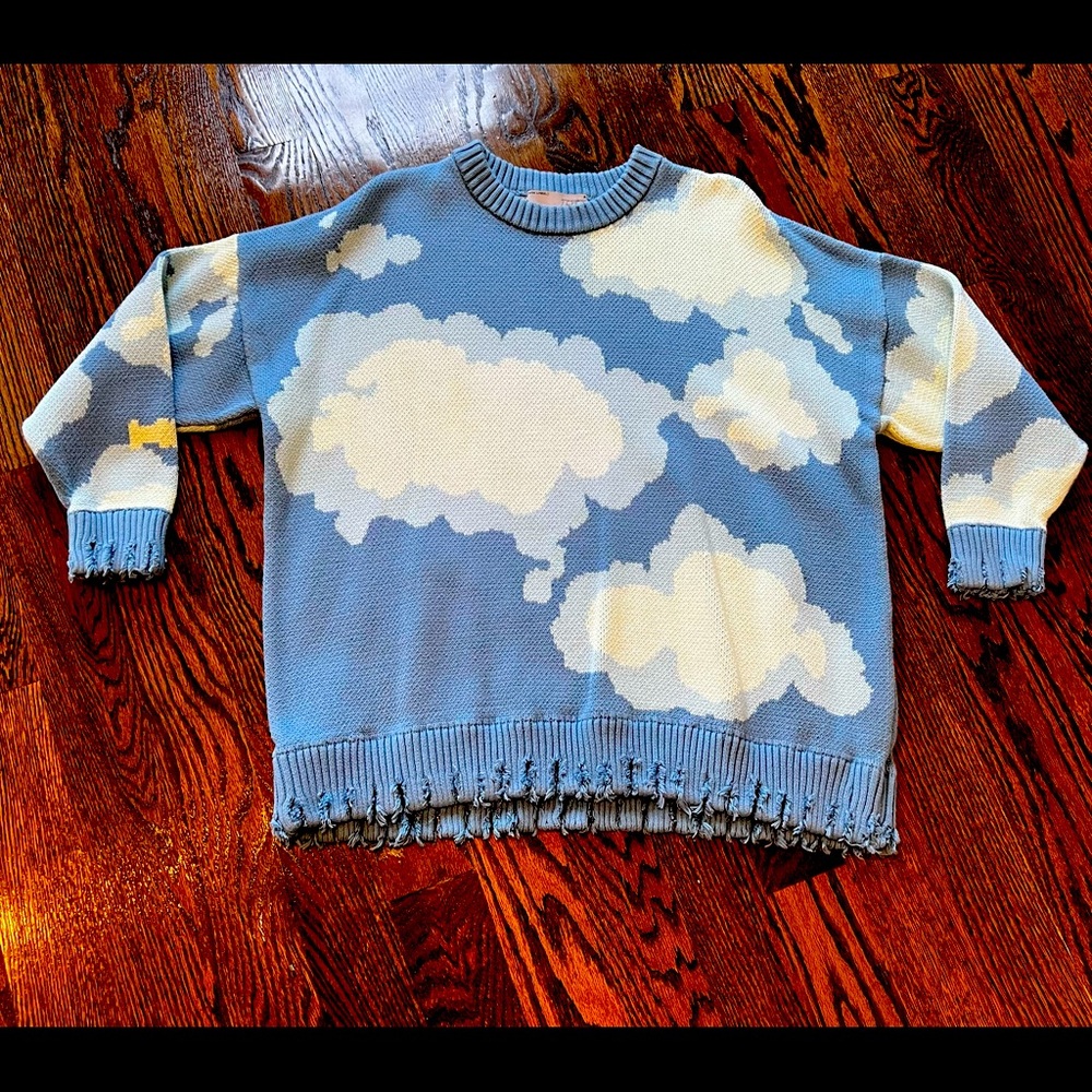 HARSH AND CRUEL cloud sweater - Picture 1 of 5